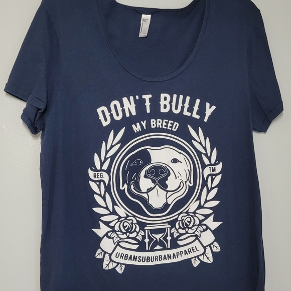 American Apparel Pit Bull Tee XL EUC - Picture 2 of 6